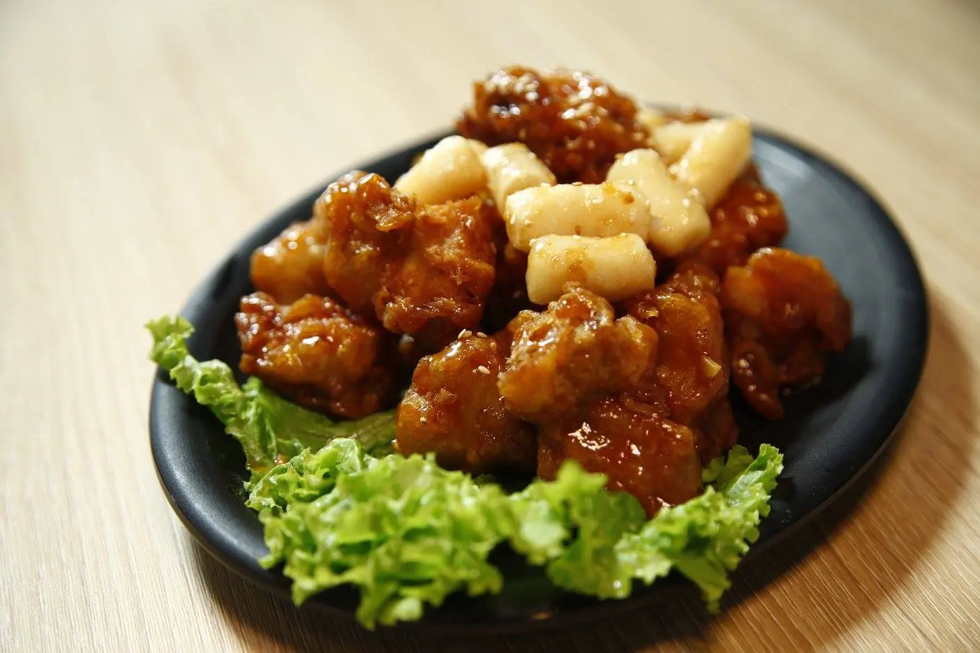 Hình ảnh Gà Sốt Đậu Bánh Gạo 