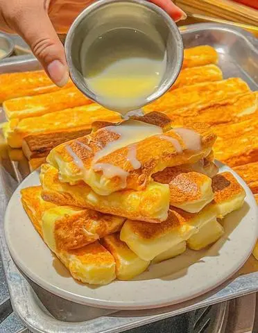 Hình ảnh phô mai sữa nướng  mix bột phô mai ( nhỏ ) 