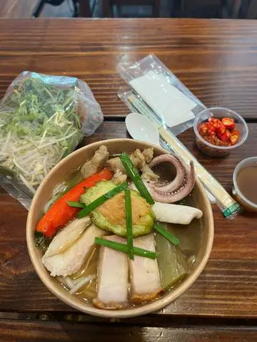 Hình ảnh Bún mắm nguyên bản tô đặc biệt( không tôm)