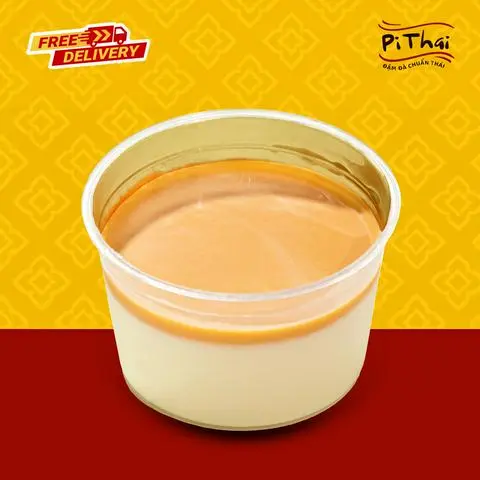 Hình ảnh Panna Cotta Trà Thái Đỏ