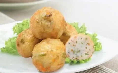 Hình ảnh Cá viên rau củ 5 viên 