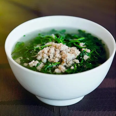 Hình ảnh canh rau / củ thịt băm tùy ngày