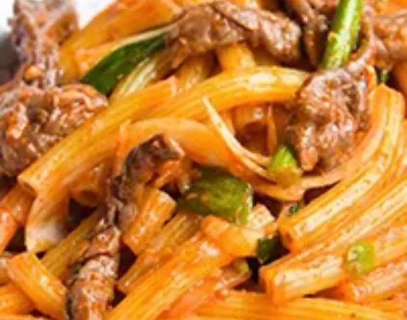 Hình ảnh Nui Xào Bò