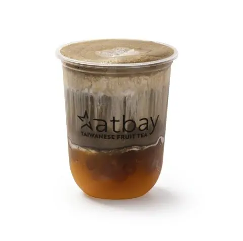 Hình ảnh Hojicha latte chanh dây
