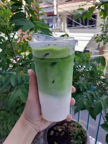 Hình ảnh Matcha + Sữa Dalatmilk