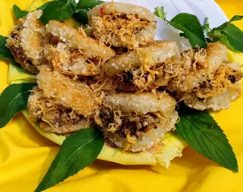 Hình ảnh Combo 12 xôi chiên thịt chà bông