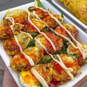 Hình ảnh Bánh trứng cút nướng size lớn 
