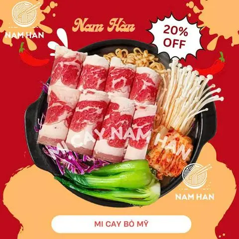 Hình ảnh Mì cay bò Mỹ