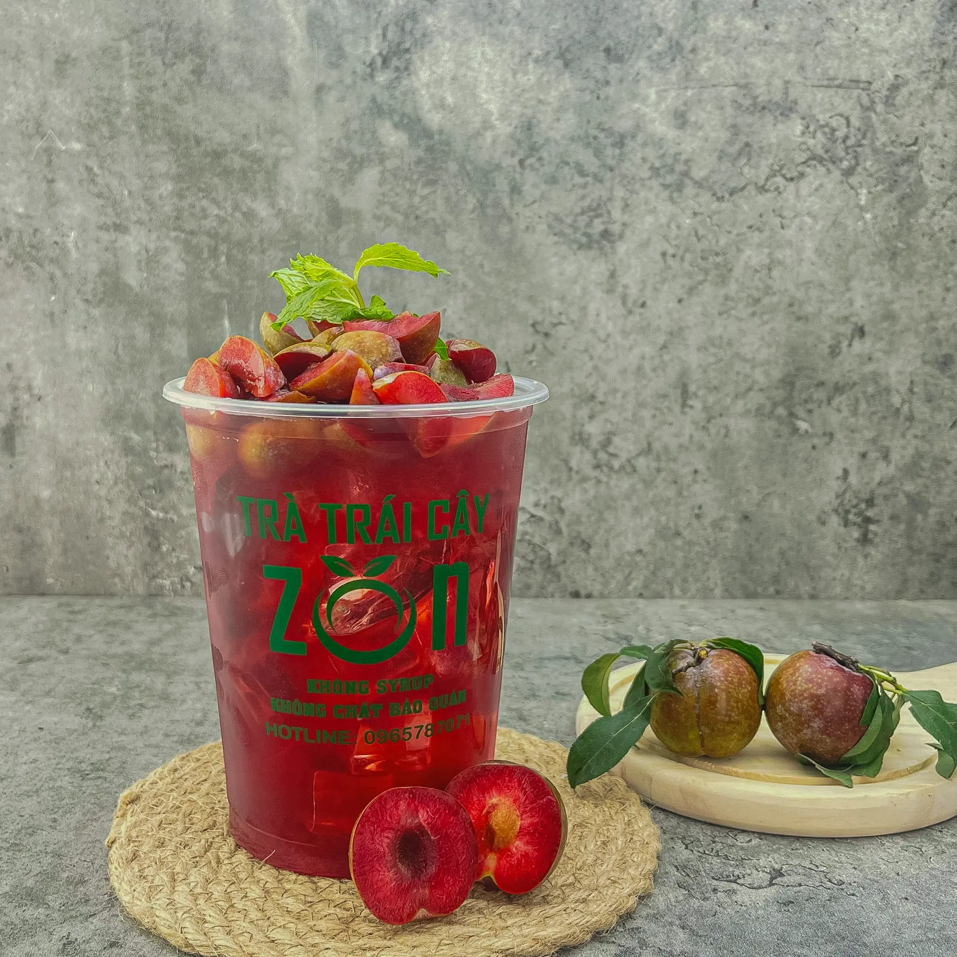 Hình ảnh Trà Mận Đỏ - Size XL ( 1000ml )