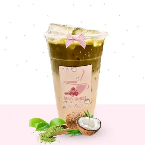 Hình ảnh Matcha Sữa Dừa 700ml