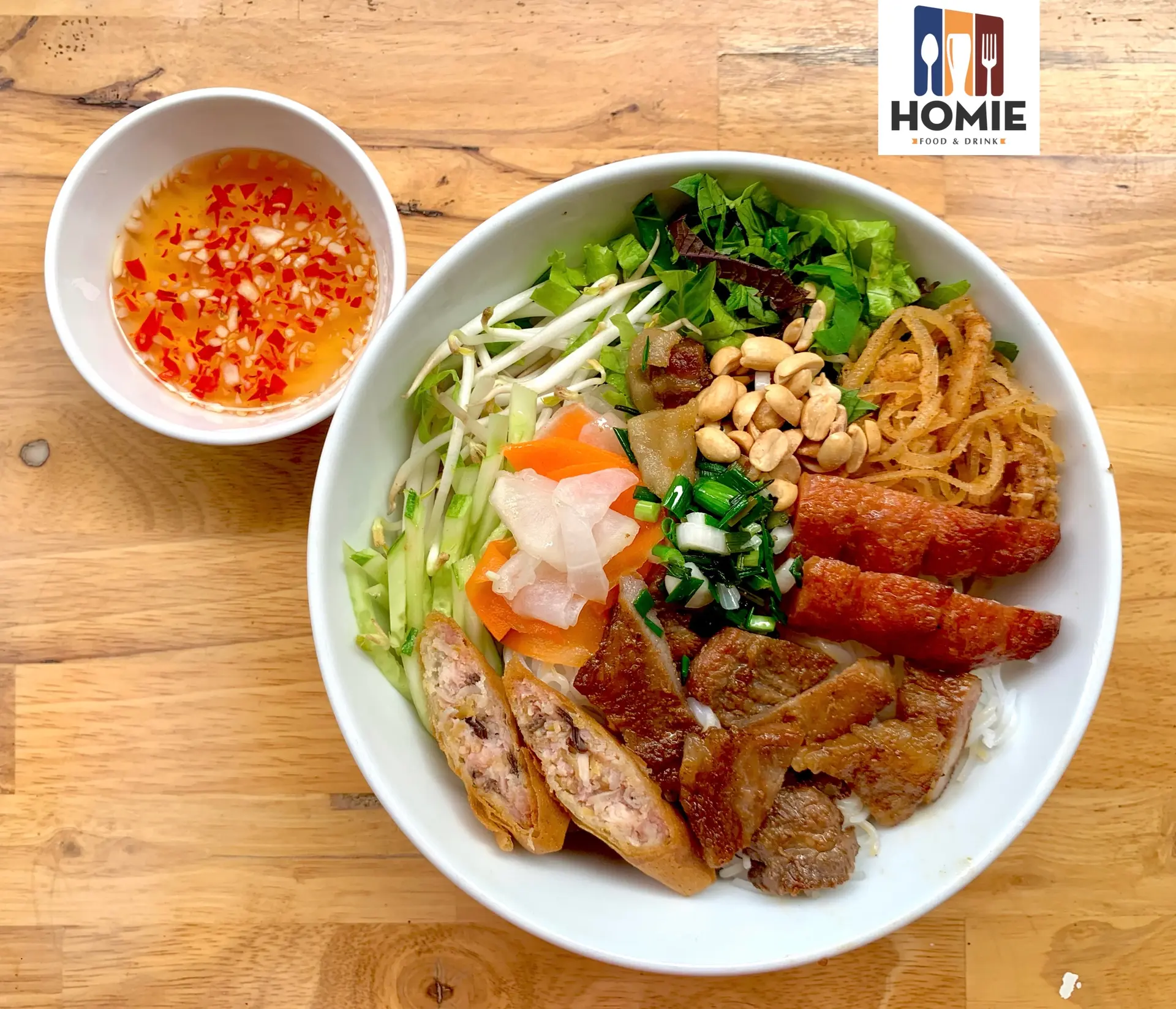Hình ảnh Bún thịt nướng đặc biệt