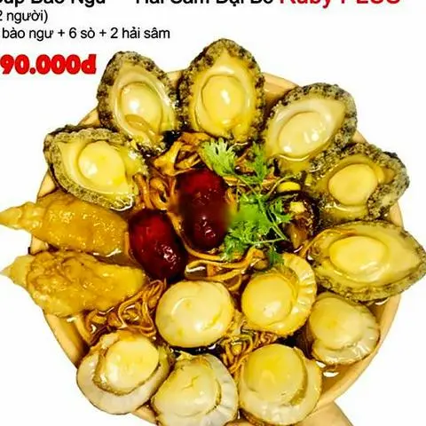 Hình ảnh Súp bào ngư - Hải sâm đại bổ RUBY Plus