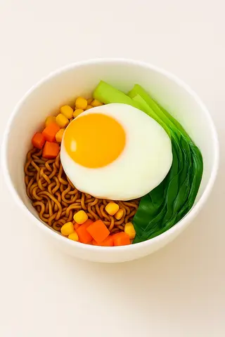 Hình ảnh Mì trộn Goreng - trứng