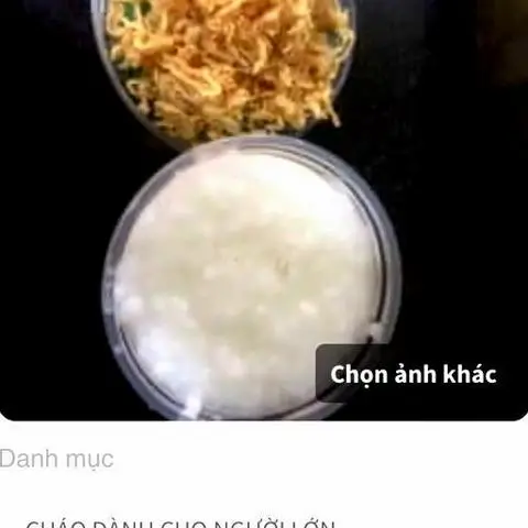 Hình ảnh Cháo trắng thịt chà bông
