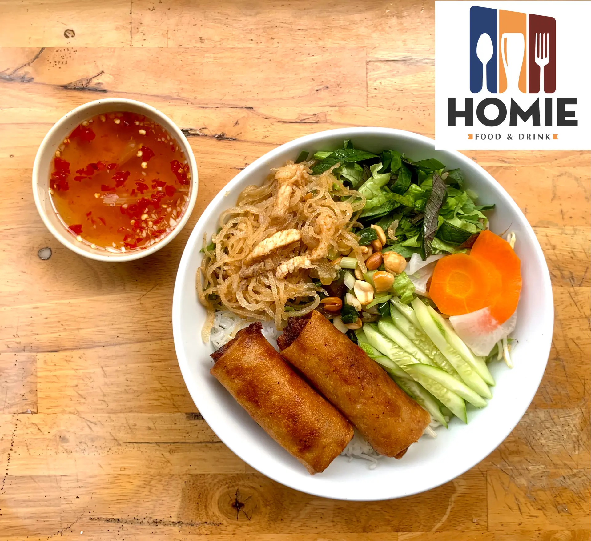 Hình ảnh Bún Bì Chả Giò Homie