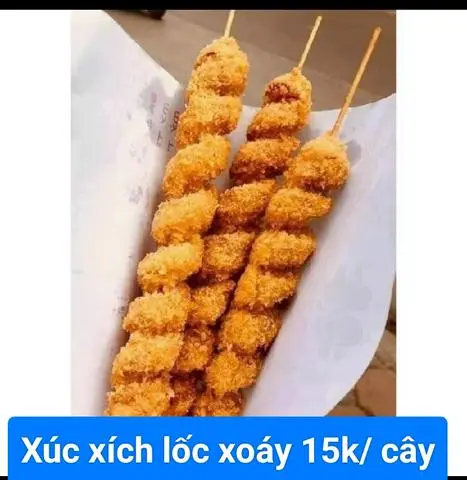Hình ảnh Xúc xích lốc xoáy