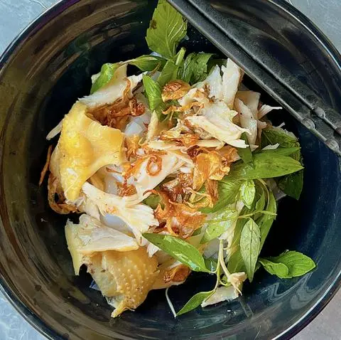 Hình ảnh Bánh ướt gà xé