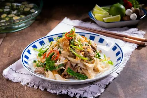 Hình ảnh hủ tiếu xào hải san