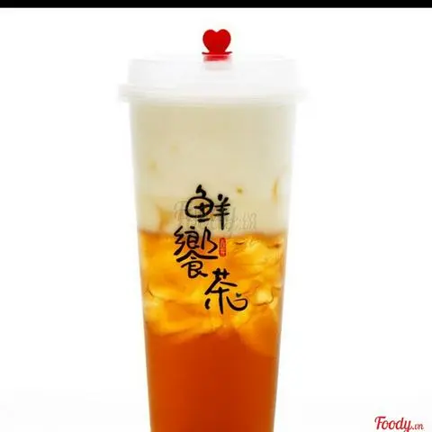 Hình ảnh Trà sữa Tiên Hưởng sủi bọt