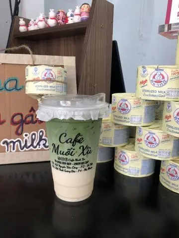 Hình ảnh Matcha Latte Sữa Chuối