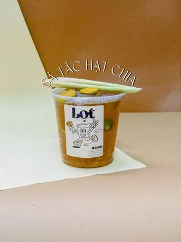 Hình ảnh Sả Tắc Hạt Chia - 700ml