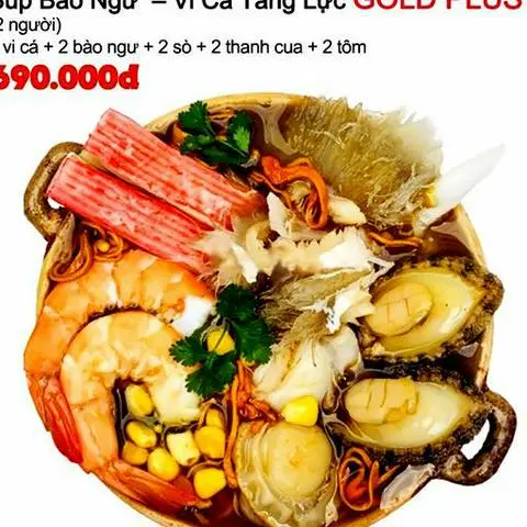 Hình ảnh Súp bào ngư - vi cá tăng lực good PLUS