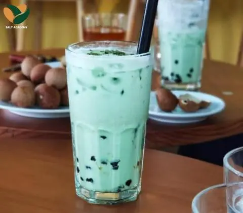 Hình ảnh Sữa tươi Bạc hà 