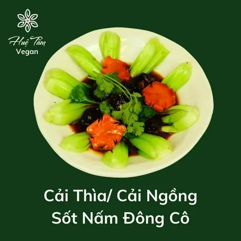 Hình ảnh Cải Sốt Nấm Đông Cô