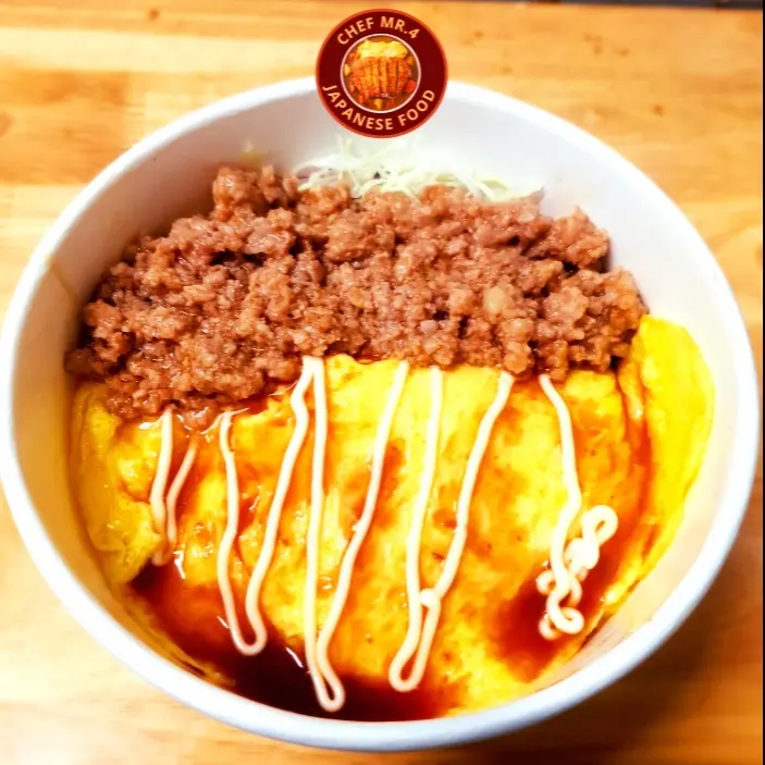 Hình ảnh CƠM CÀ-RI THỊT BĂM TRỨNG OMELETTE