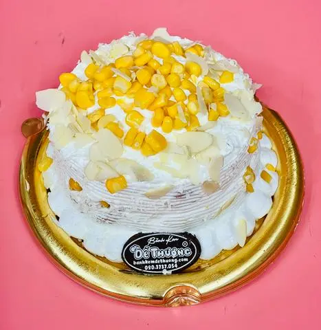 Hình ảnh bánh kem mini bắp phô mai