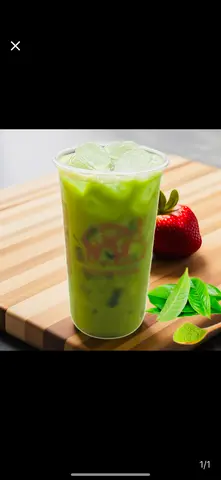 Hình ảnh Trà sữa thái xanh