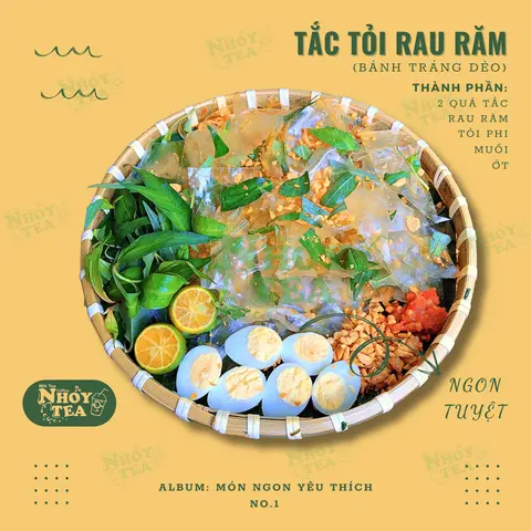 Hình ảnh Dẻo Tắc Tỏi Rau Răm (3 Trứng)