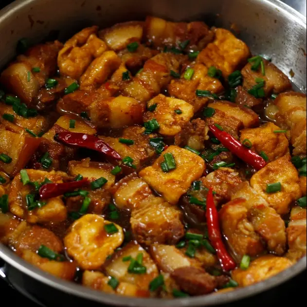 Hình ảnh Cơm thịt kho đậu hũ +canh