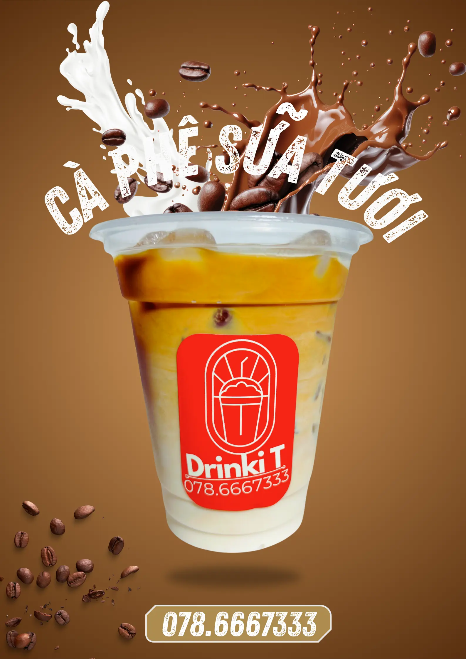 Hình ảnh  Cà phê sữa tươi Premium