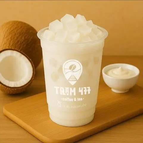 Hình ảnh Sữa Chua Thạch Dừa (NÊN THỬ)