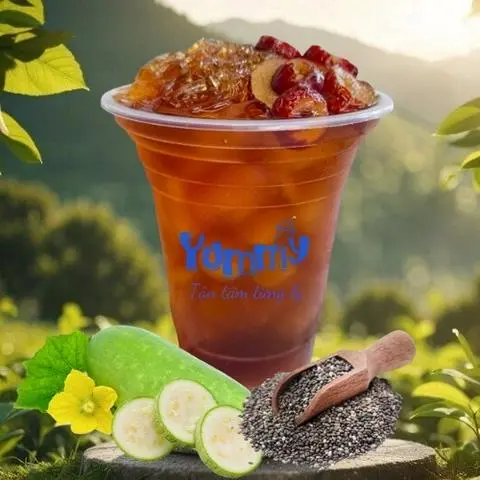 Hình ảnh (Ly Khổng Lồ) Sâm Bí Đao Hạt Chia