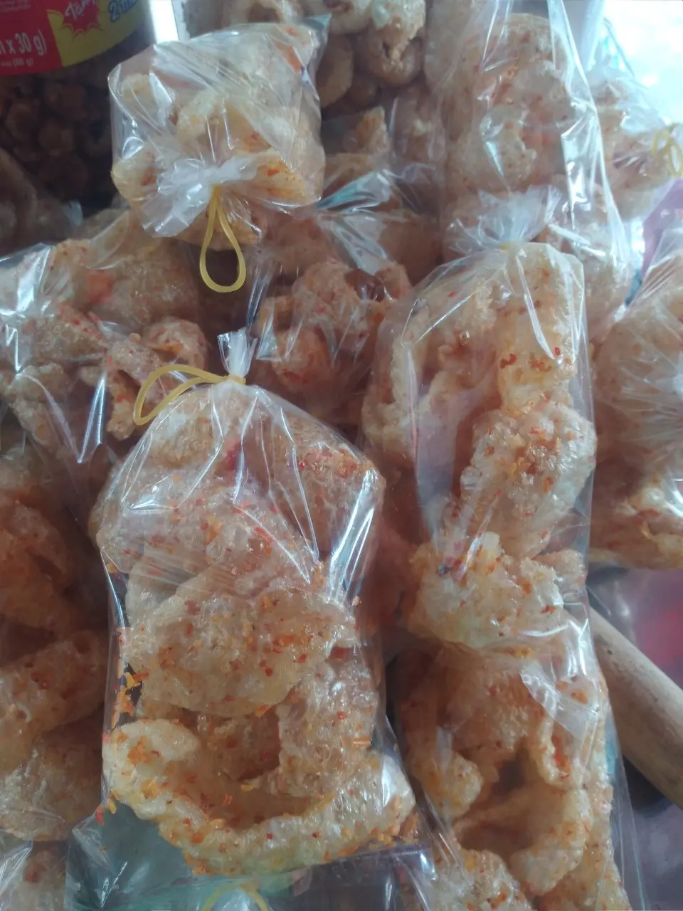 Hình ảnh Dạ heo Tép Mở Chiên giòn 0,25gam