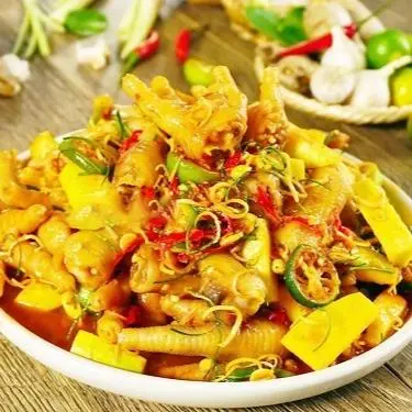 Hình ảnh Chân Gà Xả Tắc 99k