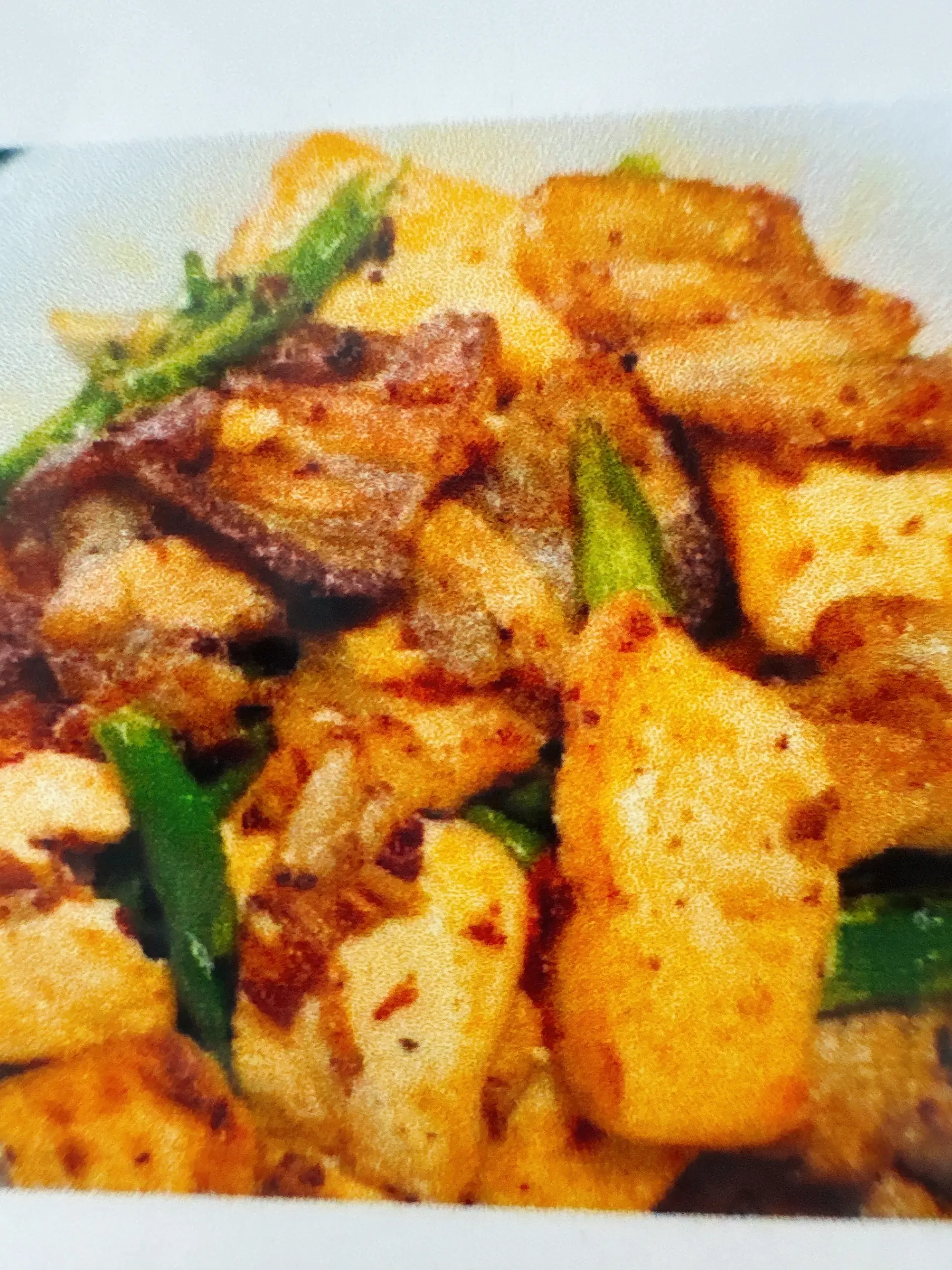Hình ảnh Ba chỉ kho đậu hũ chiên