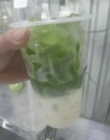Hình ảnh Matcha latte không kem