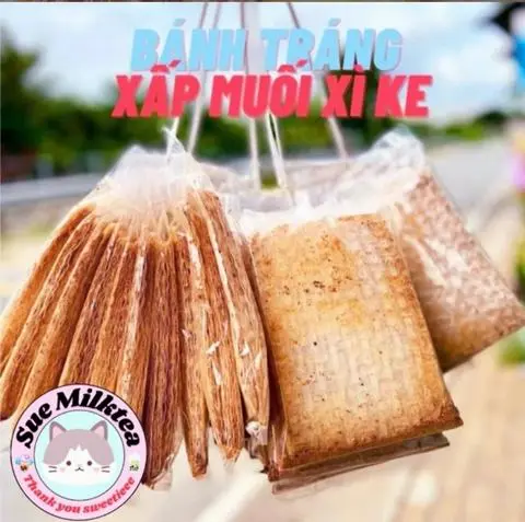 Hình ảnh BÁNH TRÁNG MUỐI XIKE