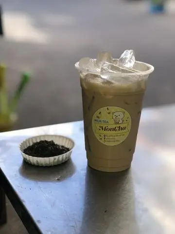 Hình ảnh Hồng trà sữa tươi