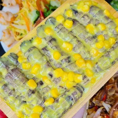 Hình ảnh NÕN TÔM TÍT XÀO BƠ BẮP