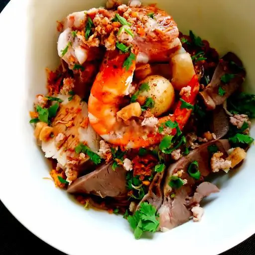 Hình ảnh Mì Vàng Nam Vang Khô Đặc Biệt