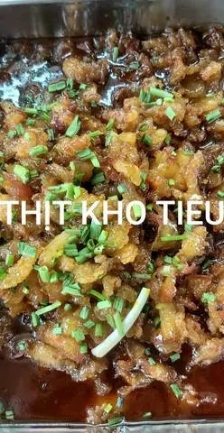 Hình ảnh CƠM THỊT KHO TIÊU