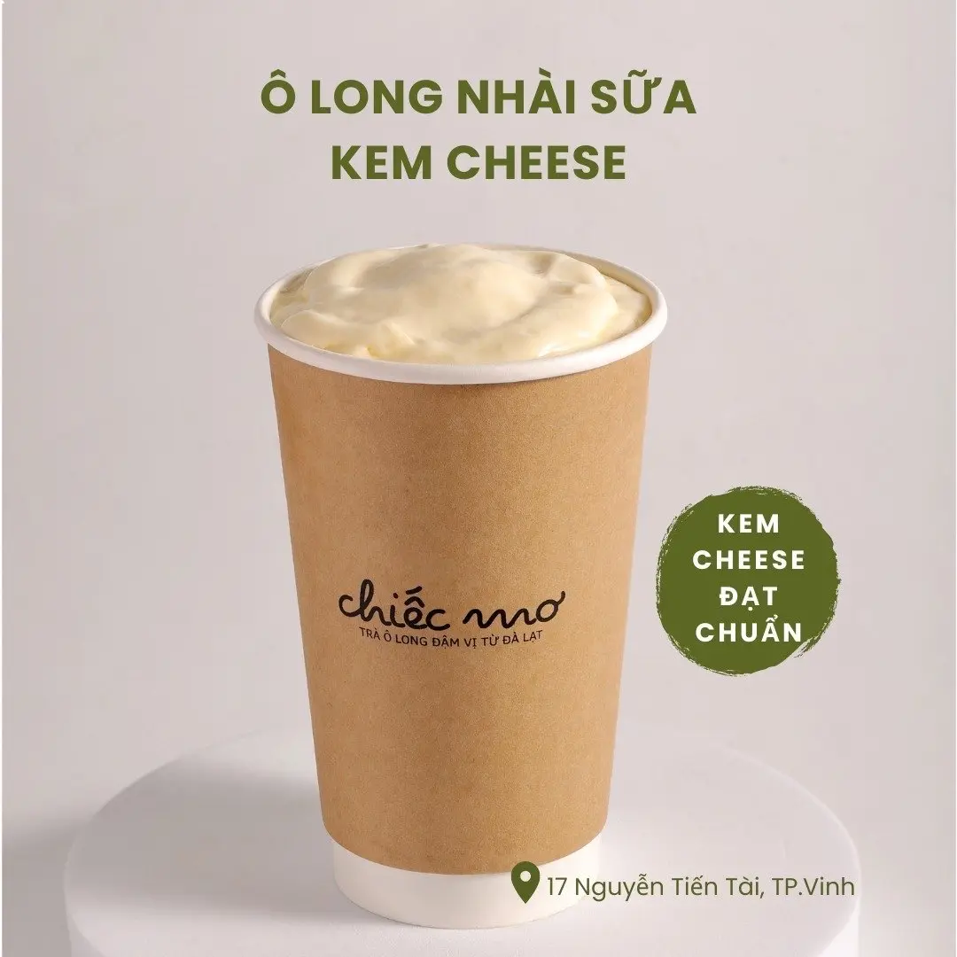 Hình ảnh Ô Long Nhài Sữa Kem Cheese