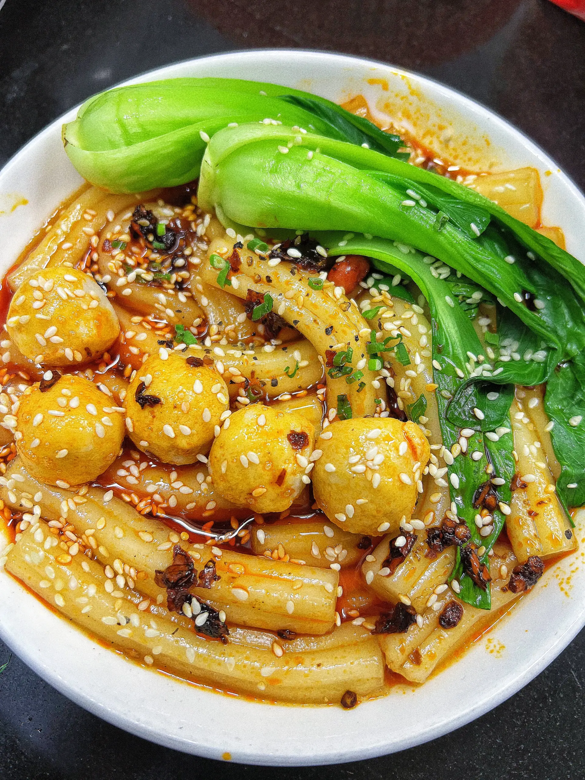 Hình ảnh MÌ ỐNG CÁ VIÊN TRỘN TỨ XUYÊN