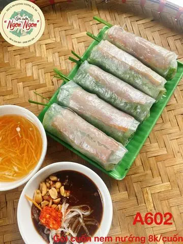 Hình ảnh Gỏi cuốn nem nướng