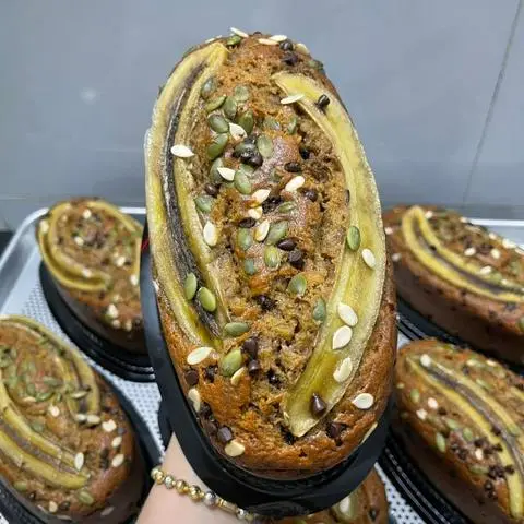 Hình ảnh bánh cake chuối