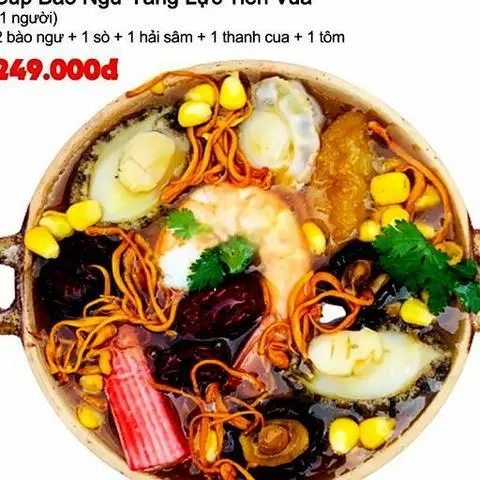 Hình ảnh Súp bào ngư tăng lực tiến vua